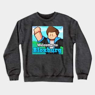 Bloxburg Cartoon Merch Crewneck Sweatshirt